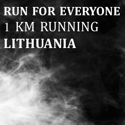 1 km running event
